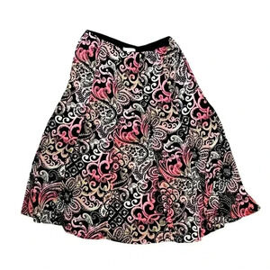 Dark Paisley skirt - size 10P